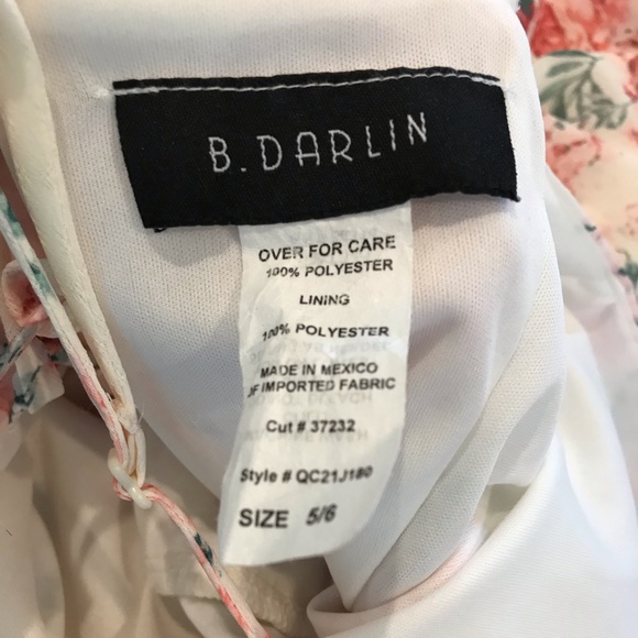 floral B. DARLIN dress - Picture 4 of 4